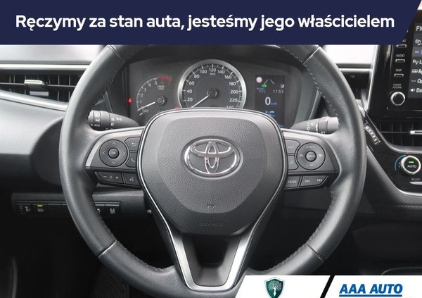 Toyota Corolla cena 95000 przebieg: 35027, rok produkcji 2022 z Lubliniec małe 211